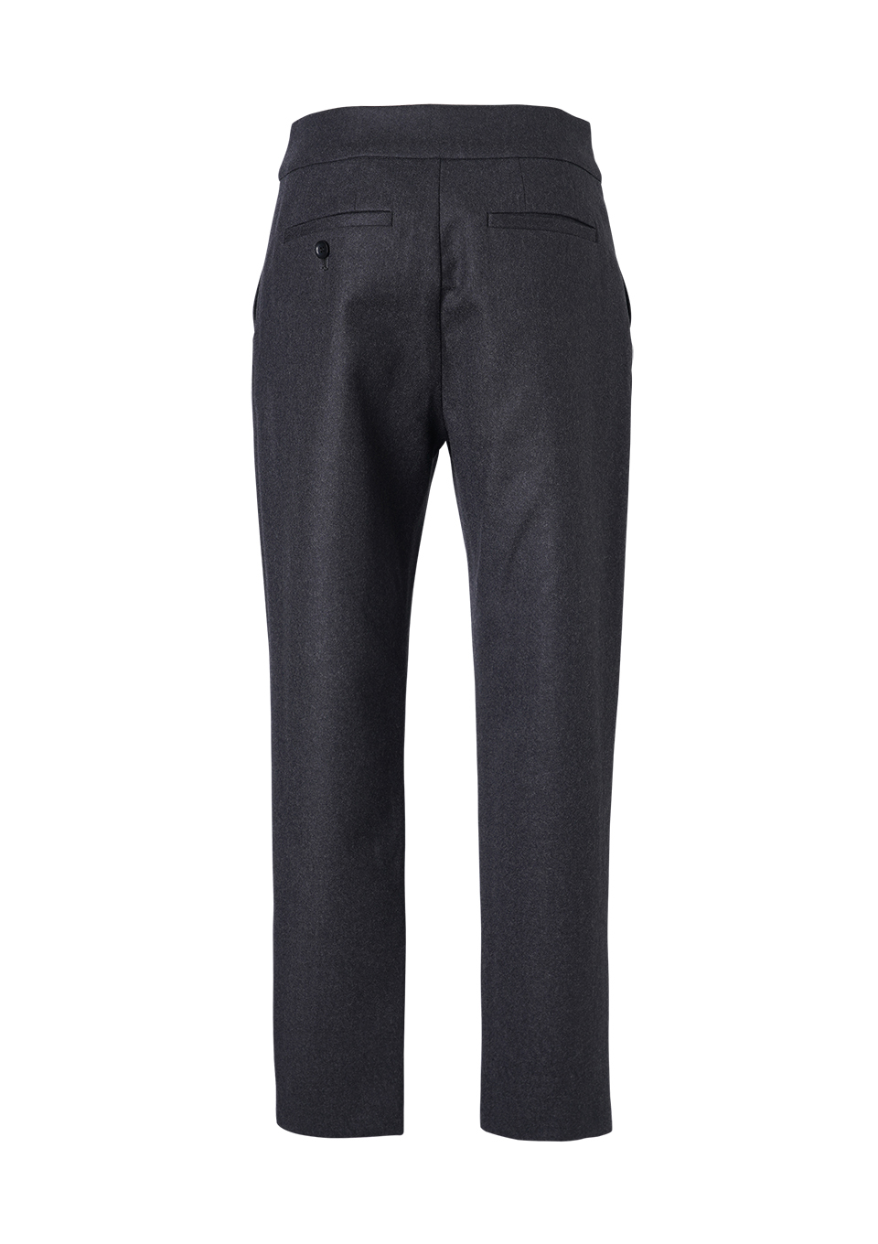 WOOL TAPERED PANTS